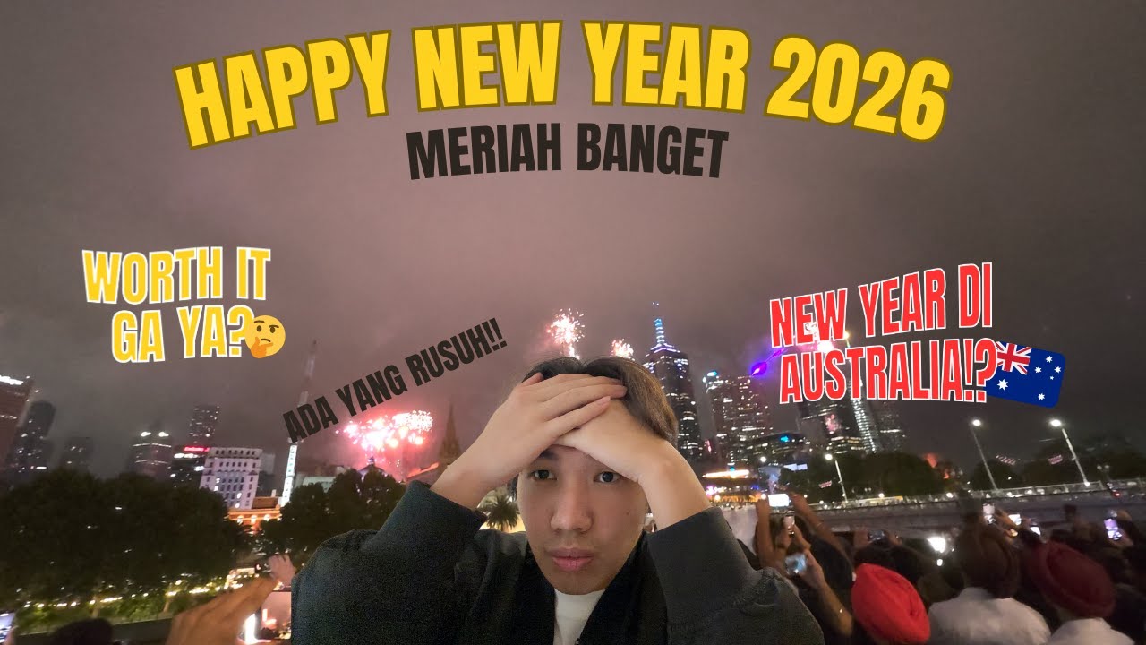 HONEST REVIEW, NEW YEAR DI MELBOURNE!!