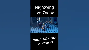 Lego Nightwing Vs Zsasz Watch Full Video On Channel (stop motion animation) #shorts