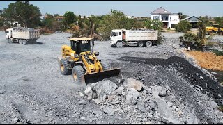 Wheel Loader SDLG This is a type of heavy equipment used for loading materials like rocks, gravel