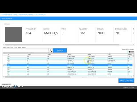 POS with Inventory System (Barcode Scanner Ready)