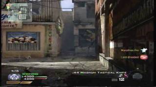 ModernWarefare2 Knife Only: Favela