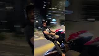 Budak B Show Off wheelie lcv8 shorts trending rempit motovlog ytshorts fyp viral