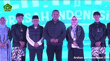 🎉 Awarding dan Penutupan Rangkaian Kegiatan Olimpiade Madrasah Nasional (OMI) 2025