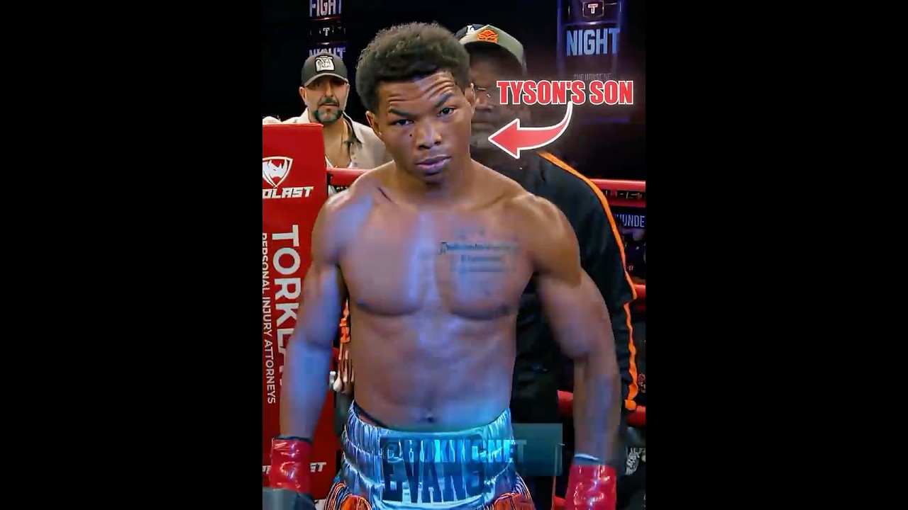 A worthy successor to Tyson. #ufc #boxing #tyson