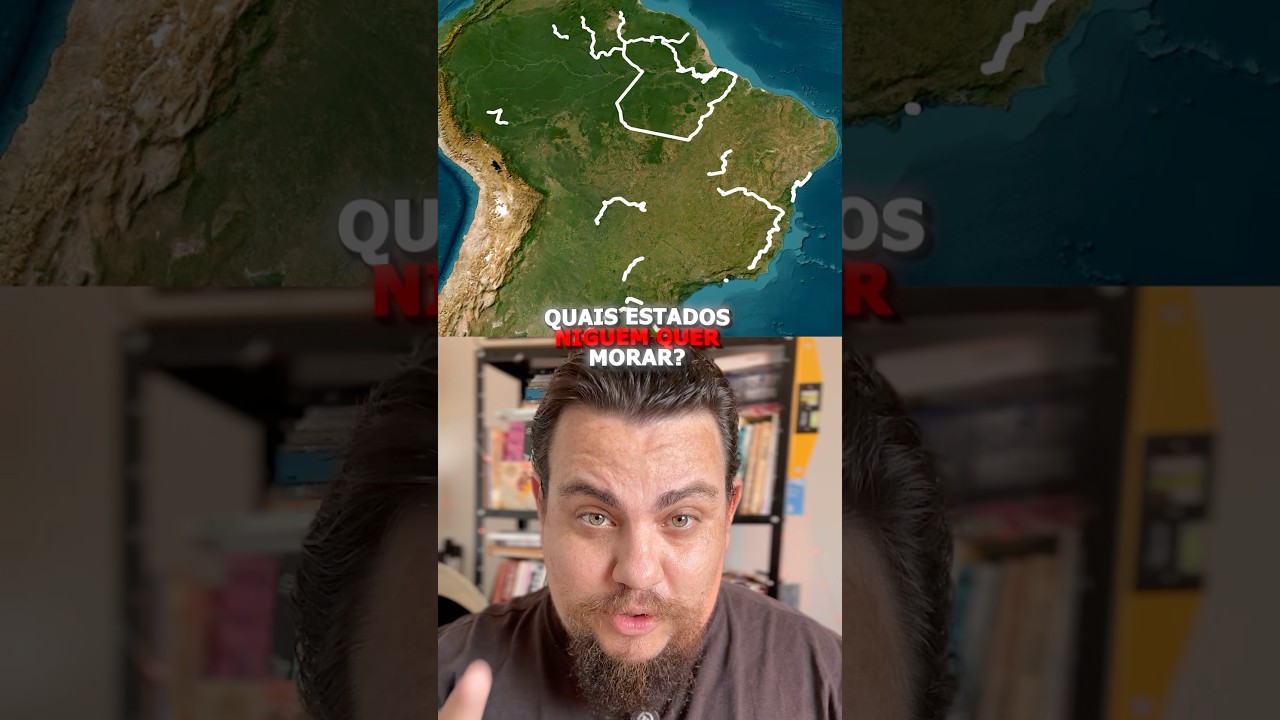 Dados do IBGE mostram os estados que mais perderam habitantes. Confira no vídeo! #geografia #mapas