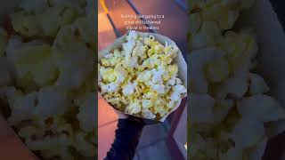 Movie theater popcorn is the best #fyp