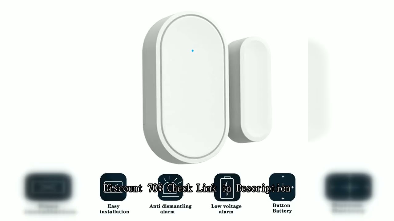 433MHz Wireless Smart Door Sensor Ev1527 Encoding Format For Wireless GSM Home Security Alarm System