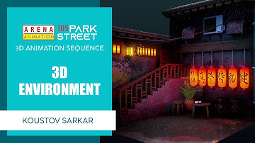 Detailed 3D Environment Design by Koustov Sarkar | Arena Park Street Showcase