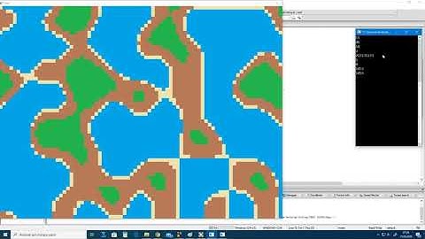 C++ SFML Perlin Noise 2D terrain Generator
