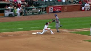 NYM@STL: Reynolds makes great scoop to prevent a run