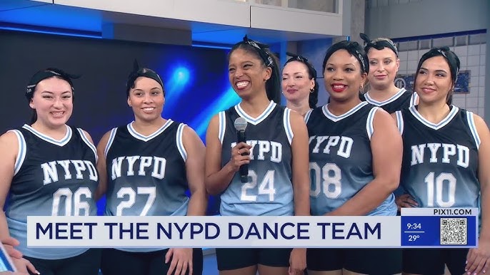 Nypd Dance Team Performs On Pix11