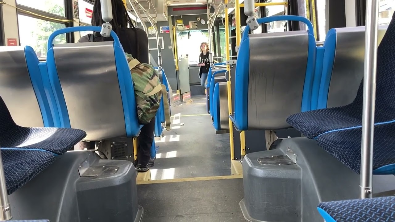 CTA On Board Riding 2014 Nova LFS Bus 7907 on Route 52A South Kedzie Northbound to Orange Line