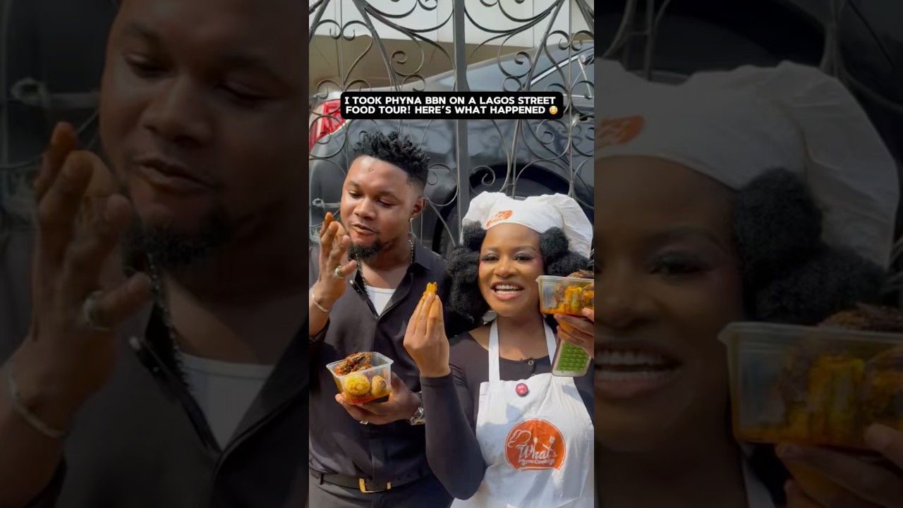 Phyna Rates Lagos Street Food With Nigeria’s Most Brutal Food Taster 🍽️🔥