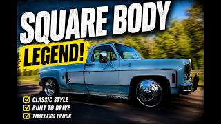 The CLEANEST Square Body on the Road?!