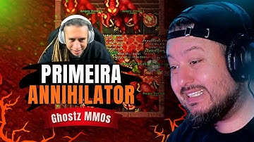 🟣 CATEROIDE REAGE: PRIMEIRA VEZ NA ANNIHILATOR E DH QUEST - Ele conseguiu? || @ZeusGhostz