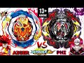 Evil reborn dead prominence phoenix vs zest achilles beyblade burst bu ultimate battlebu