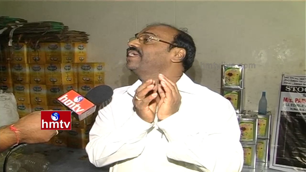 Oil Mafia | Adulterated Oil Racket Busted In Karimnagar | HMTV