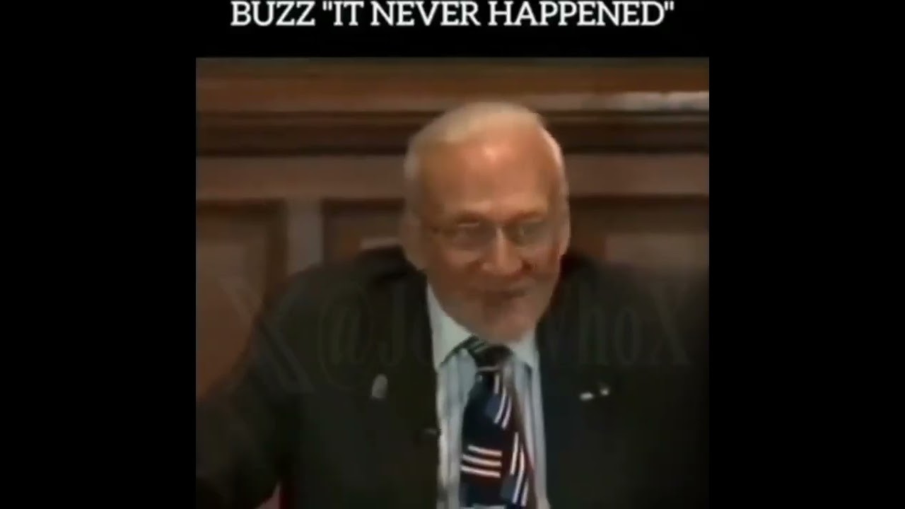 Buzz Aldrin: It didn't happen. Question: What was the scariest part of the journey?