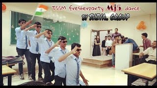 TSSM freshers party..  MJ5 team dance