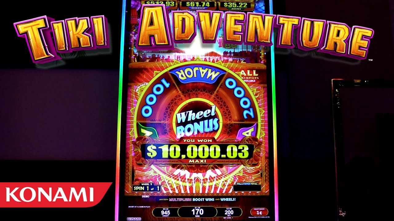 Tiki Adventure Slot Machine from Konami Gaming YouTube