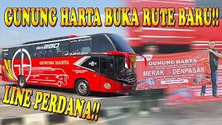 [Gunung Harta Launches New Route] - List of Buses to Bali from Serang🤩 M Trans Madura Selling Out...