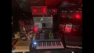 Modular synth recorded live January 18, 2021 at eRASer studios