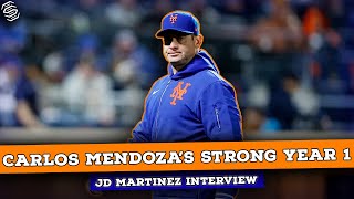 Why Carlos Mendoza has been SO GOOD in Year 1 | JD Martinez Interview