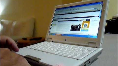 Windows XP running on new Gecko Edubook