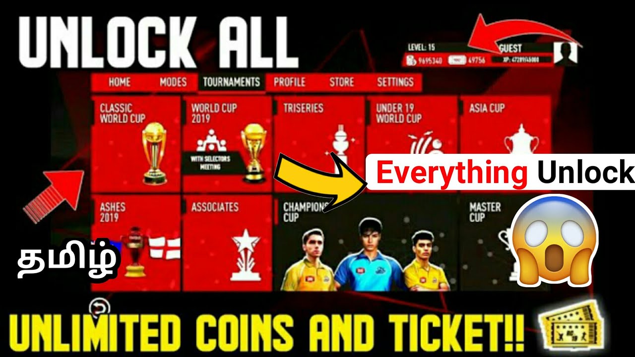 Real Cricket 20 Mega Hack Unlimited Tickets | Unlock Tournaments ...