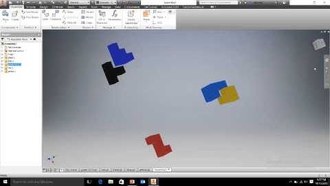 Autodesk inventor 2016 assembly for IED