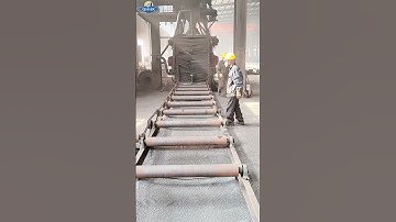 Shot Blasting - - Steel Structure Process Explained #steelstructurefabrication #prefabricated