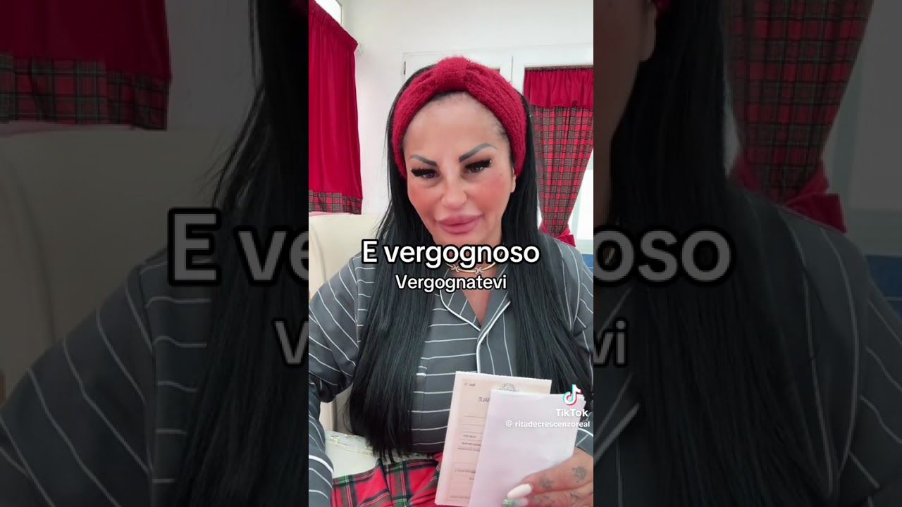 rita de crescenzo è vergognoso ...