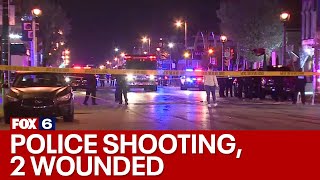 Milwaukee police shooting near Cesar Chavez and Scott, 2 wounded | FOX6 News Milwaukee