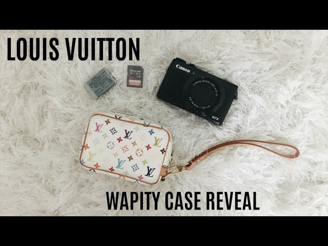 What Goes Around Comes Around Louis Vuitton White Multi Wapity Case