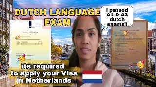 DUTCH LANGUAGE EXAM is required before you can apply a visa in Netherlands