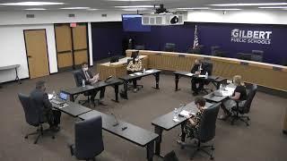 Gilbert Public Schools District Board Meeting 10/13/2020