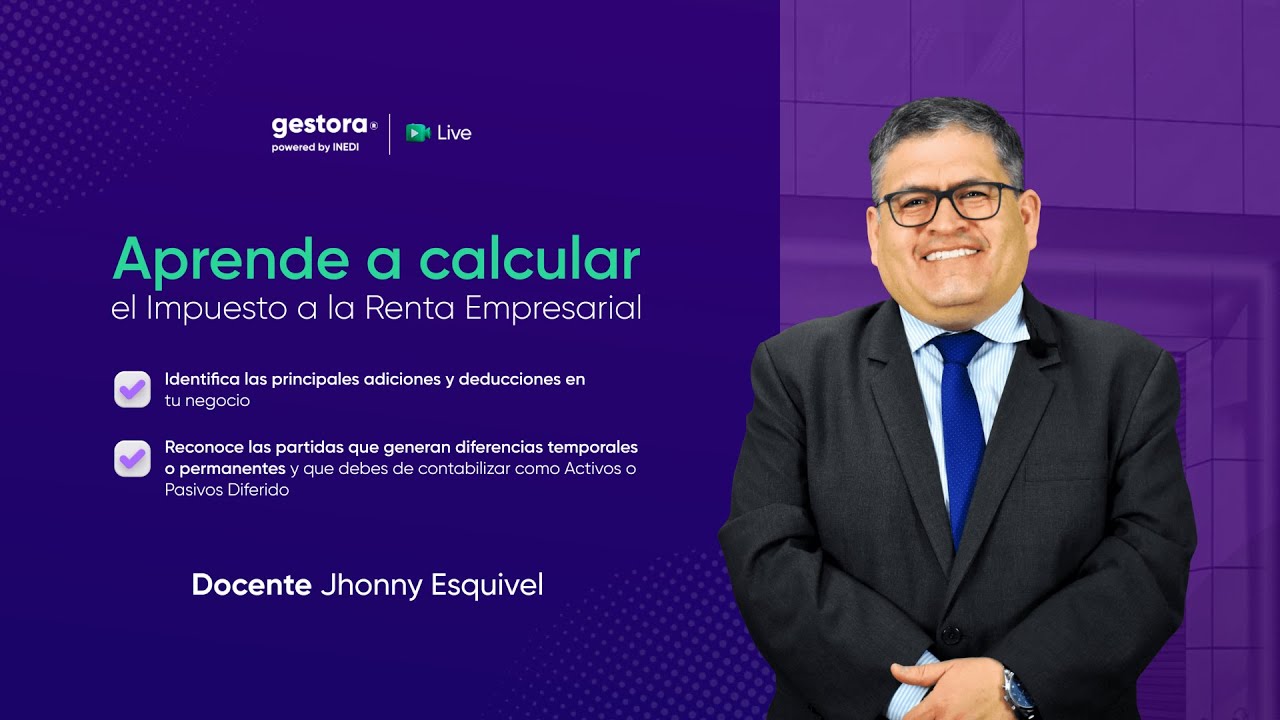 Aprende a calcular el de Impuesto a la Renta Empresarial - YouTube