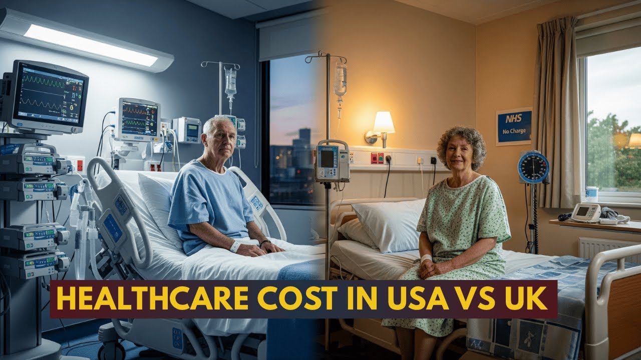 USA vs UK Healthcare Costs EXPOSED What's the REAL Difference?