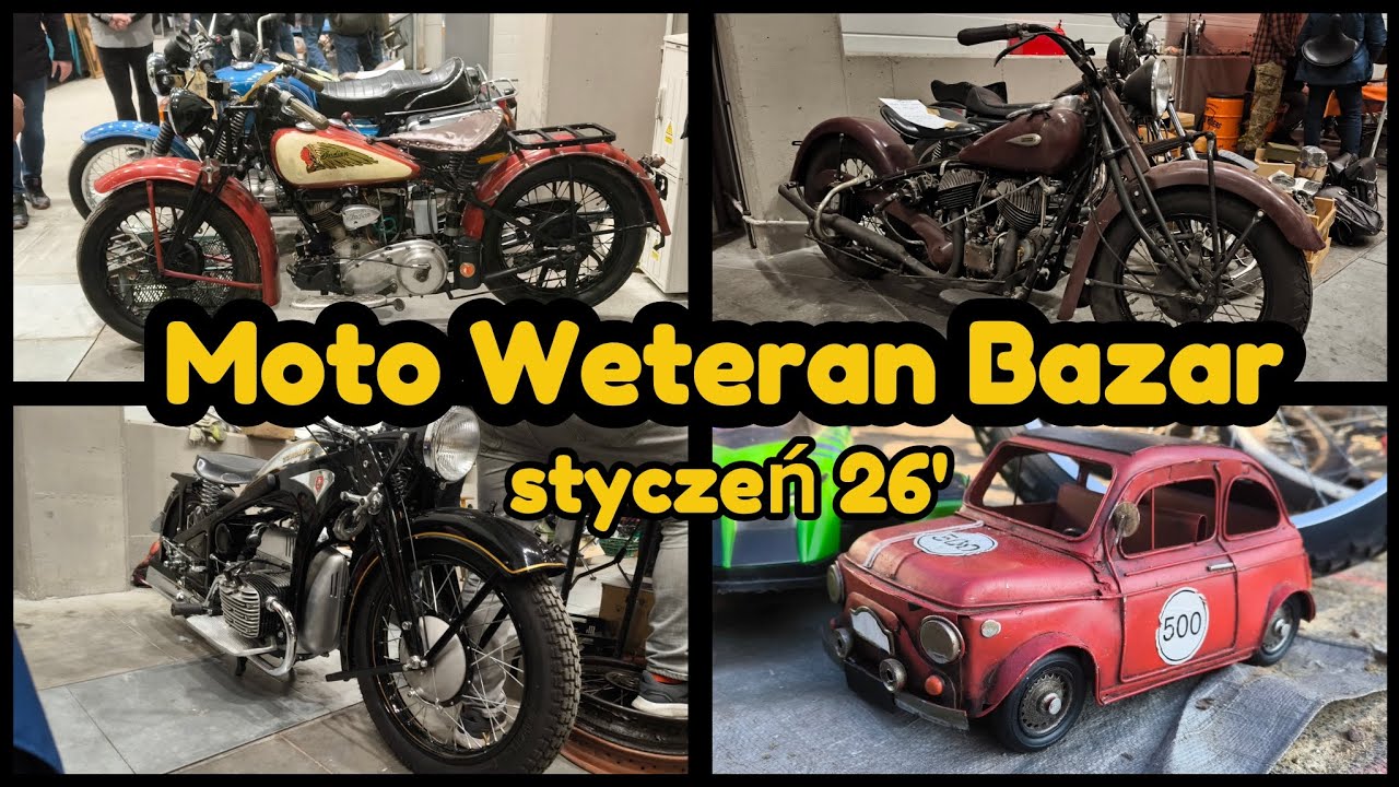 Moto Weteran Bazar - Styczeń 26'