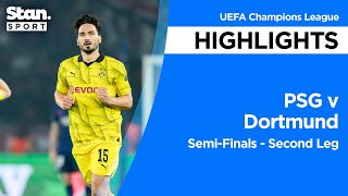 PSG v Borussia Dortmund Highlights | 2023-24 | UEFA Champions League