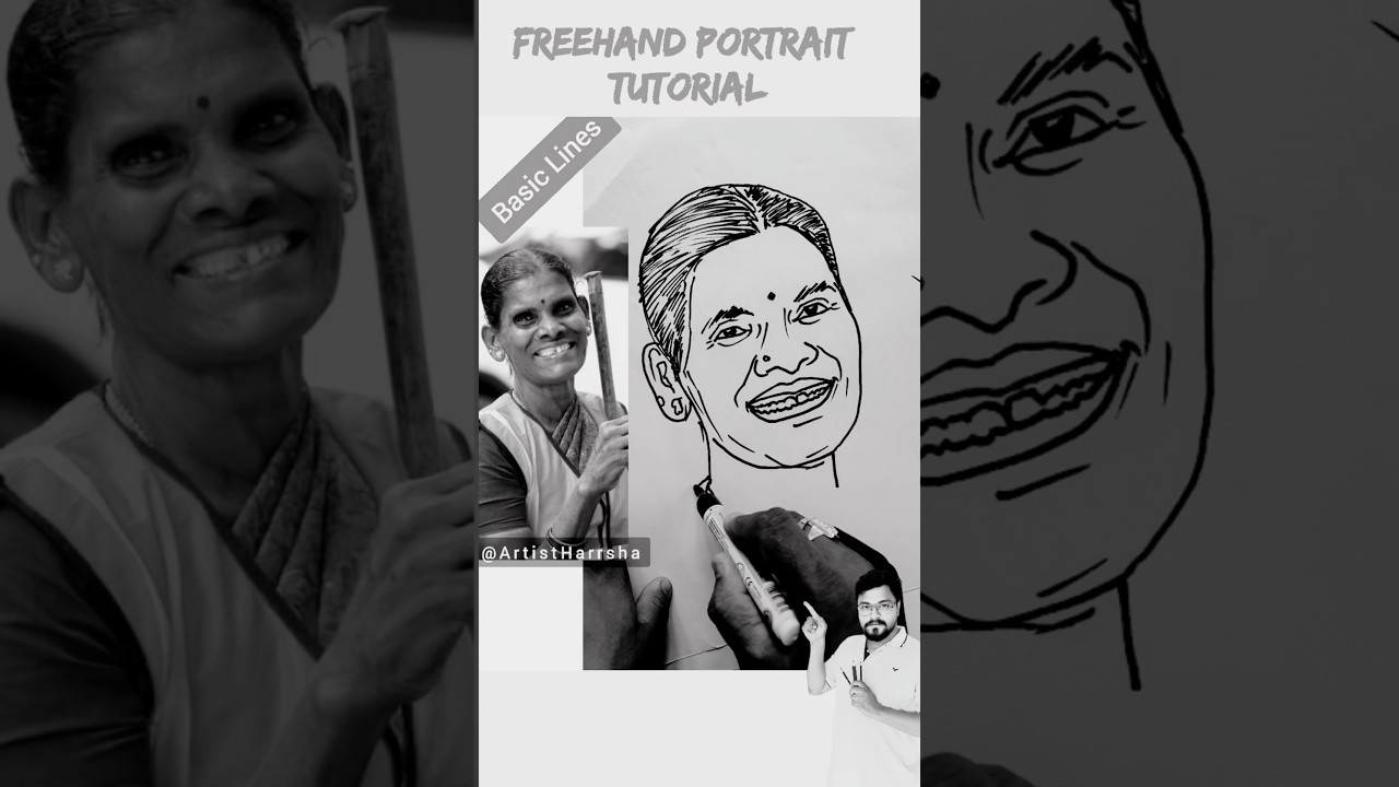 Freehand portrait😍 