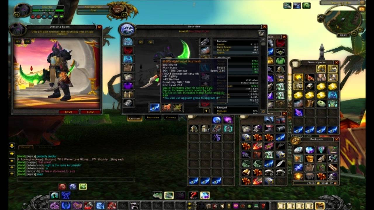 Eternion-WoW : Glaive' guides!