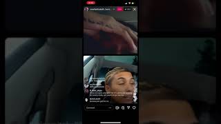 Laura najm and narally instagram live ( gets 🌶 🥵)