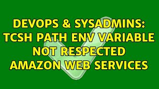 Famous DevOps & SysAdmins: tcsh PATH env variable not respected amazon web services Net Worth