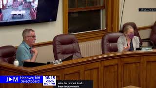 Hanover Selectboard 6/15/2026