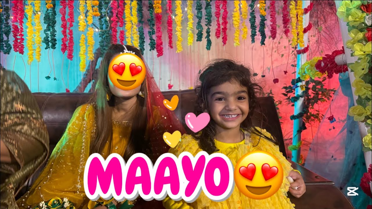 Khala k mayo pe gy😍