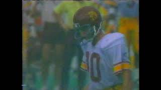 Usc Trojans Vs Baylor Bears September 20, 1986 The Trojans Beat The Bears In A Thunderstorm