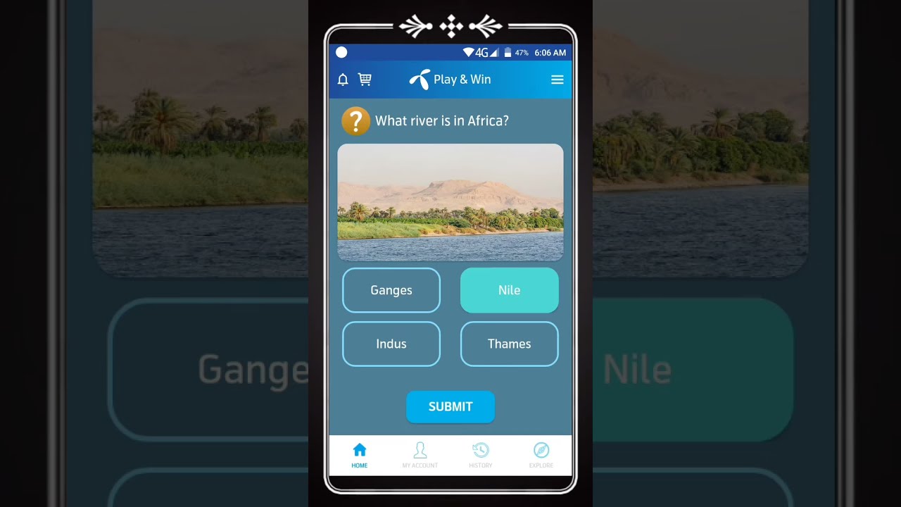 What river is in Africa?