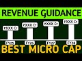 Best 05 Micro Cap Stocks With Strong Revenue Guidance | High Growth Sector | Micro Cap Stocks 