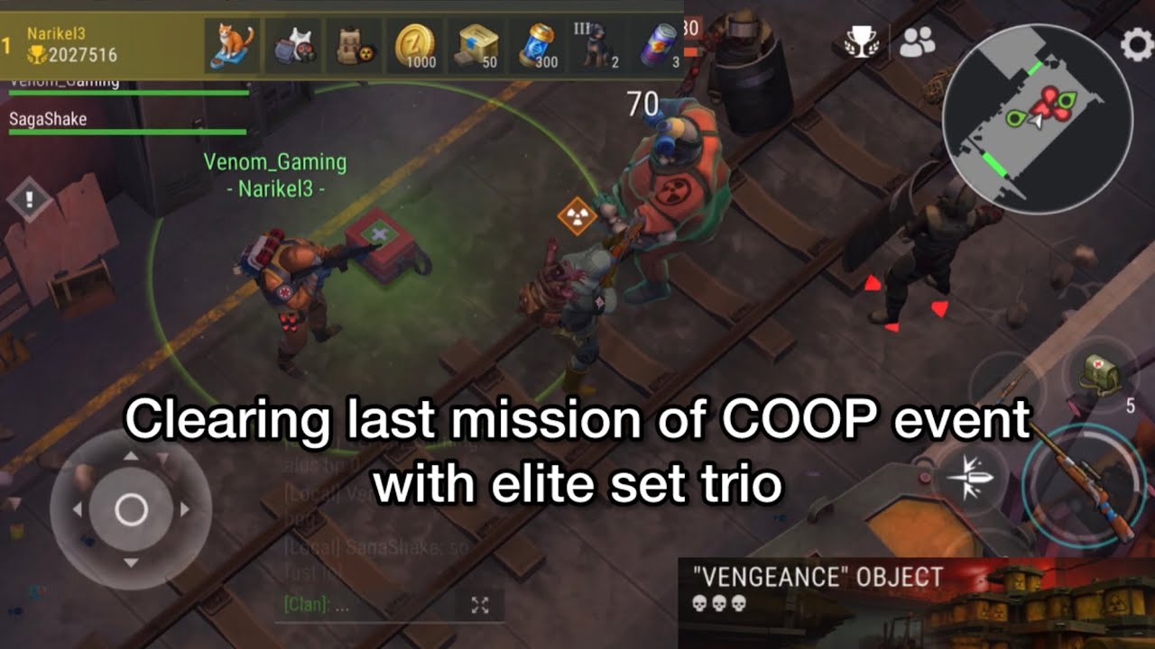 Zombies stand no chance against elite set and we win the cat 